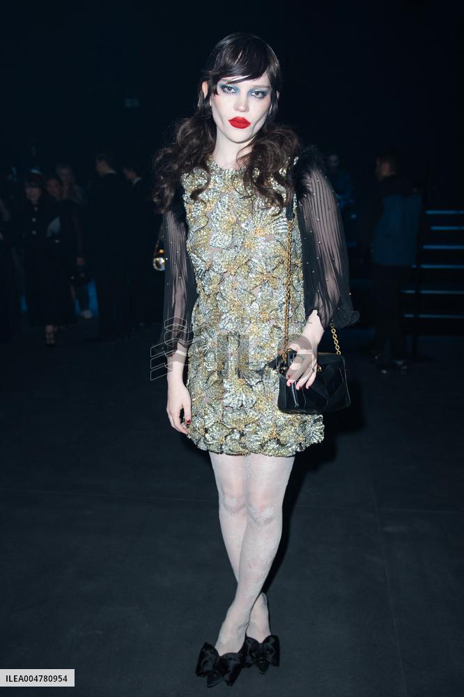 PFW Valentino Front Row