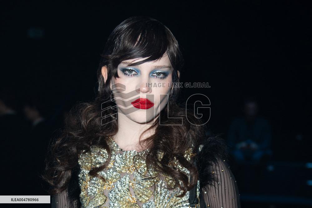 PFW Valentino Front Row