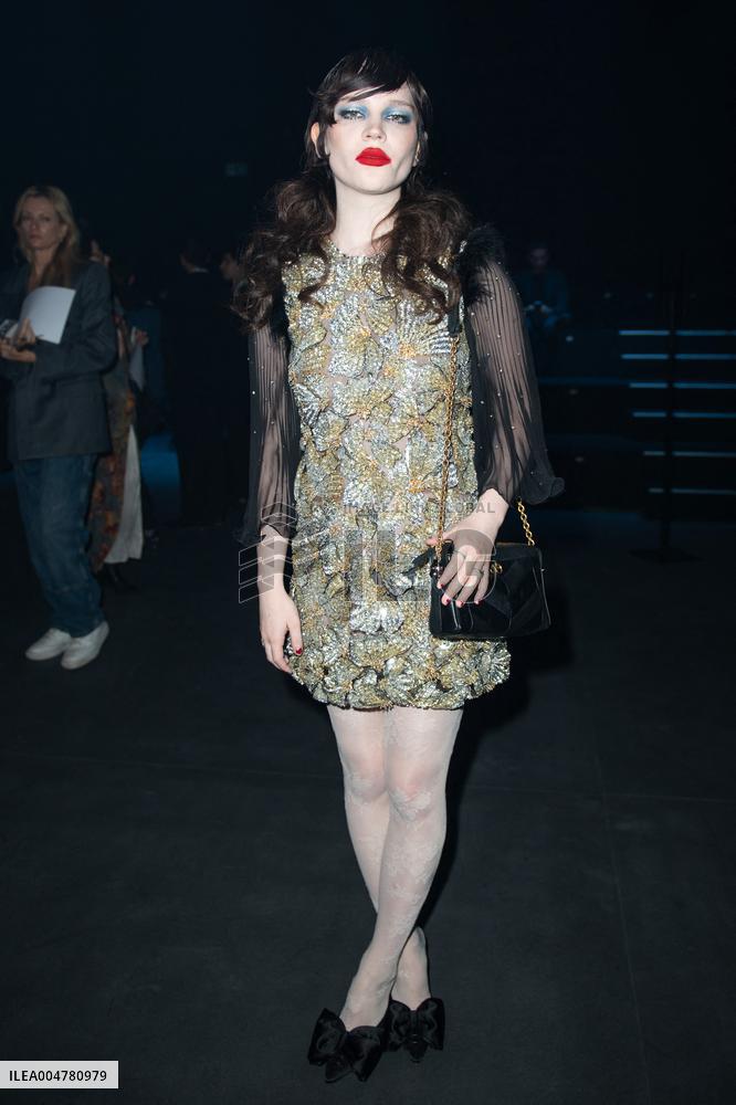 PFW Valentino Front Row