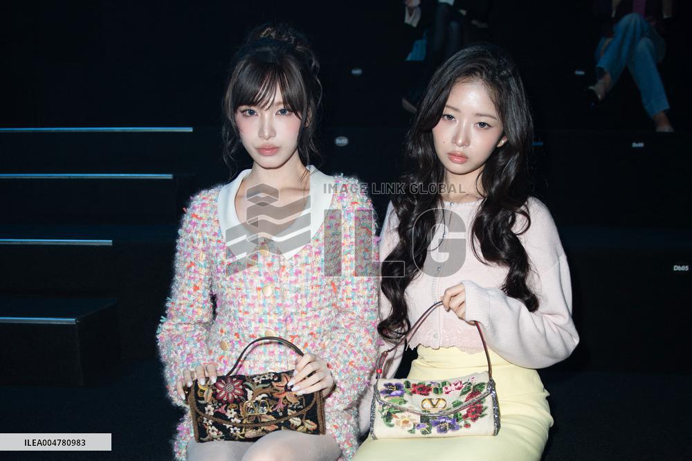 PFW Valentino Front Row