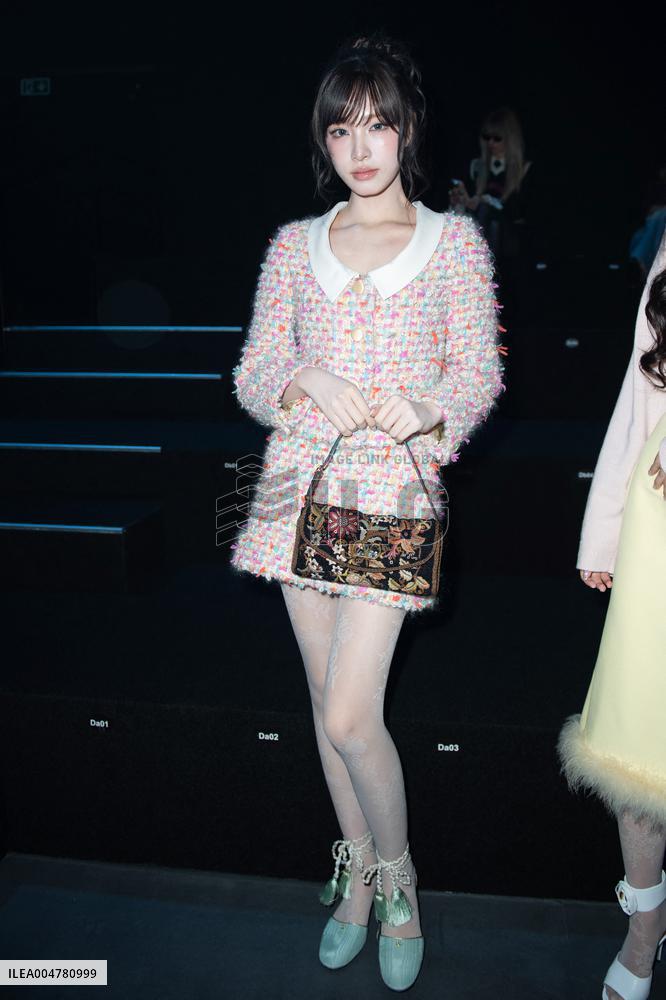 PFW Valentino Front Row