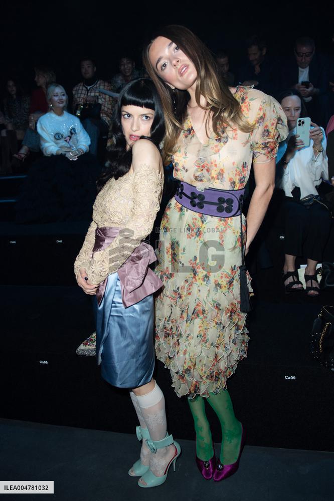 PFW Valentino Front Row