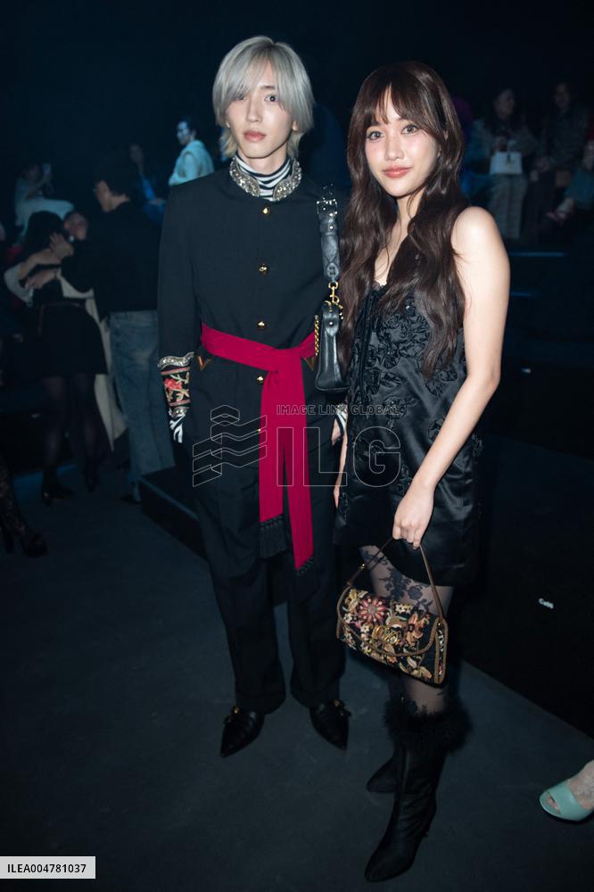 PFW Valentino Front Row