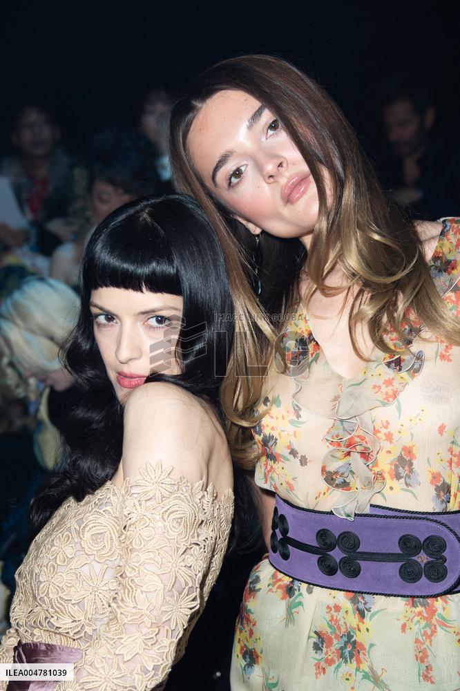 PFW Valentino Front Row