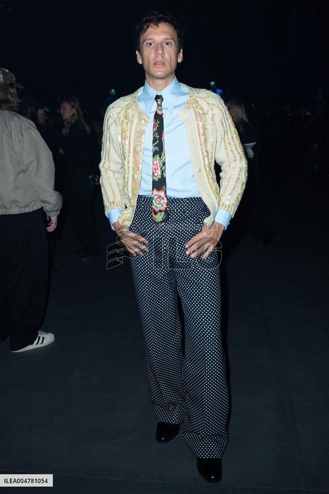 PFW Valentino Front Row
