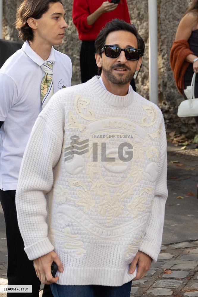 PFW - Lacoste Womenswear Spring-Summer - Arrivals NB