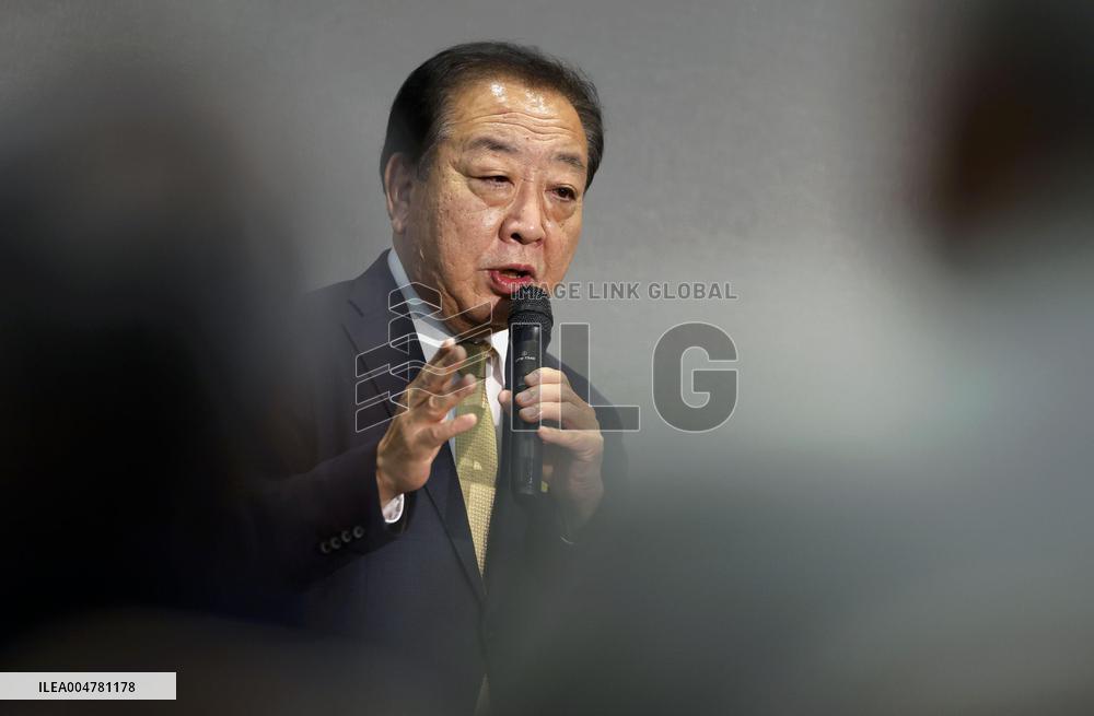 Japan opposition party head Noda