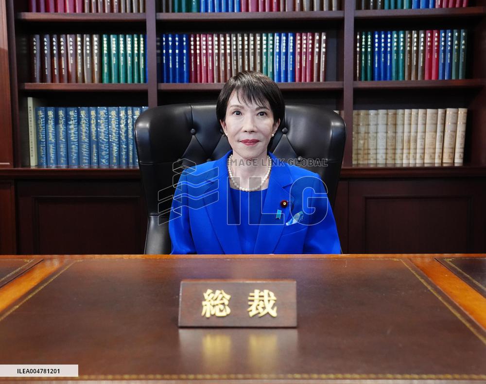 New Japan LDP leader Takaichi