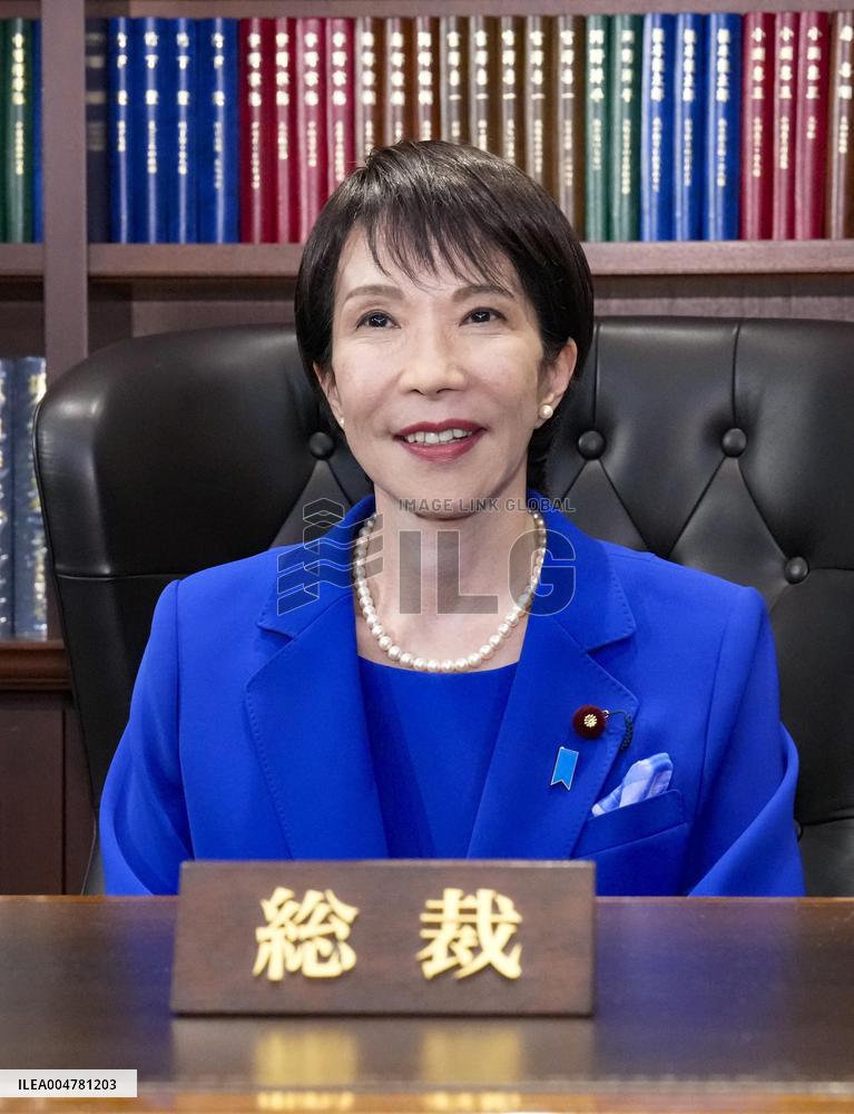 New Japan LDP leader Takaichi