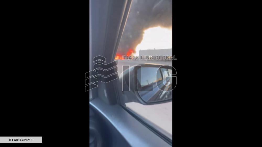 US: Massive Fire Erupts at Abandoned Hotel Near St. David’s Medical Center, Austin