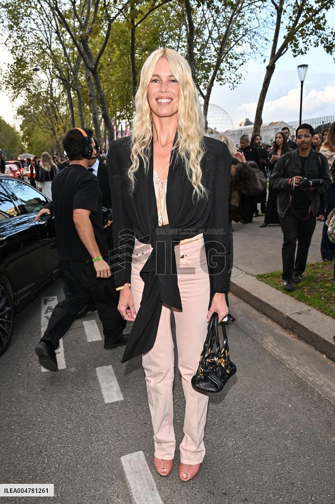PFW Chloe Outside Arrivals