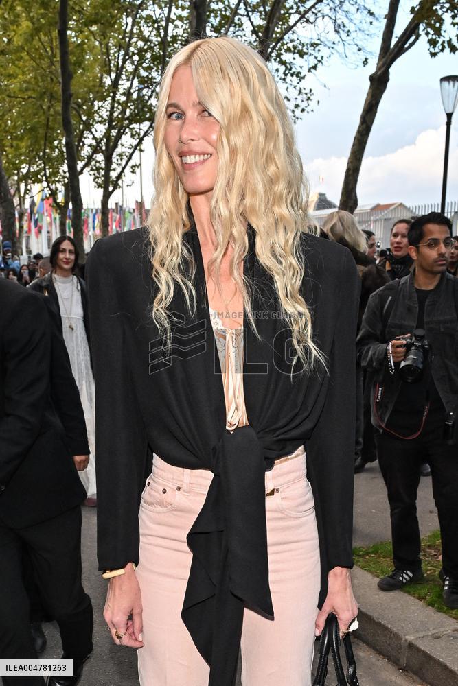 PFW Chloe Outside Arrivals