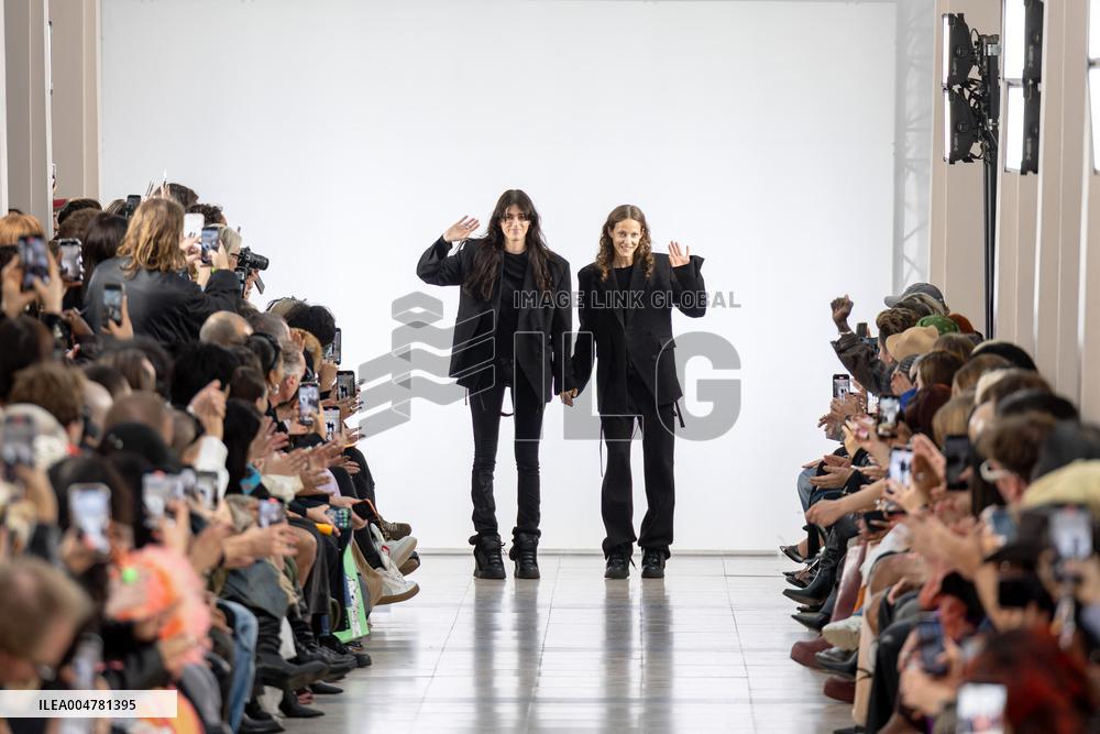 Runway Ottolinger Womenswear - PFW