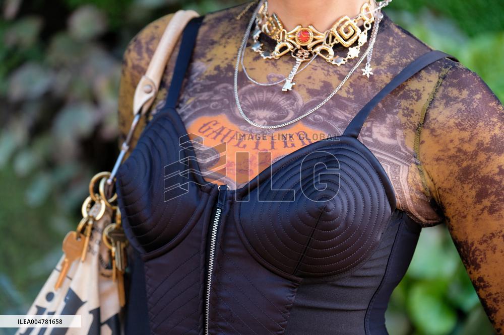 PFW - Jean Paul Gaultier Outside Arrivals