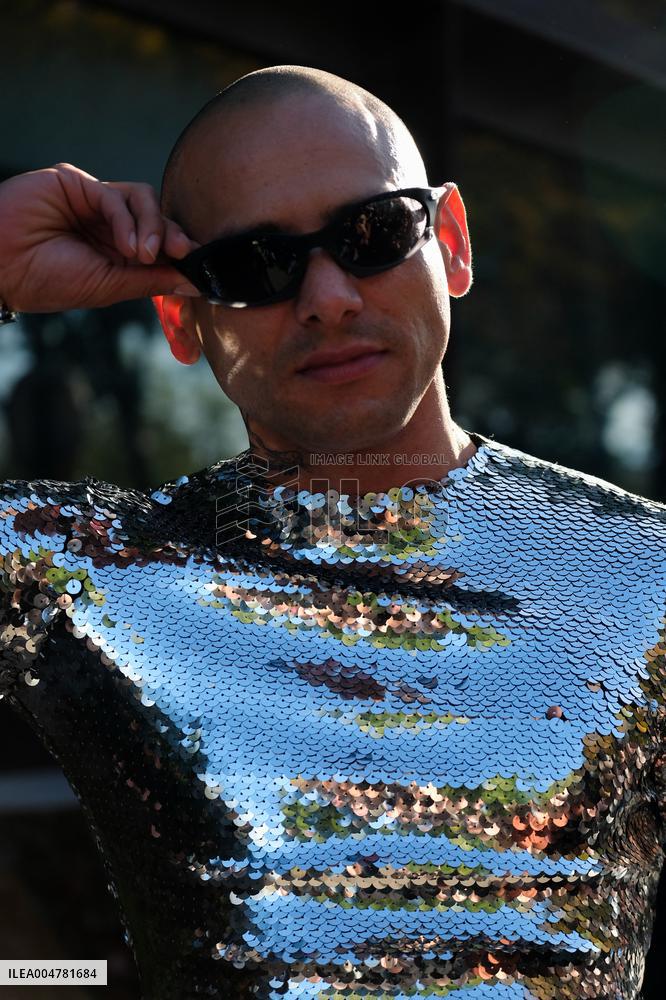 PFW - Jean Paul Gaultier Outside Arrivals