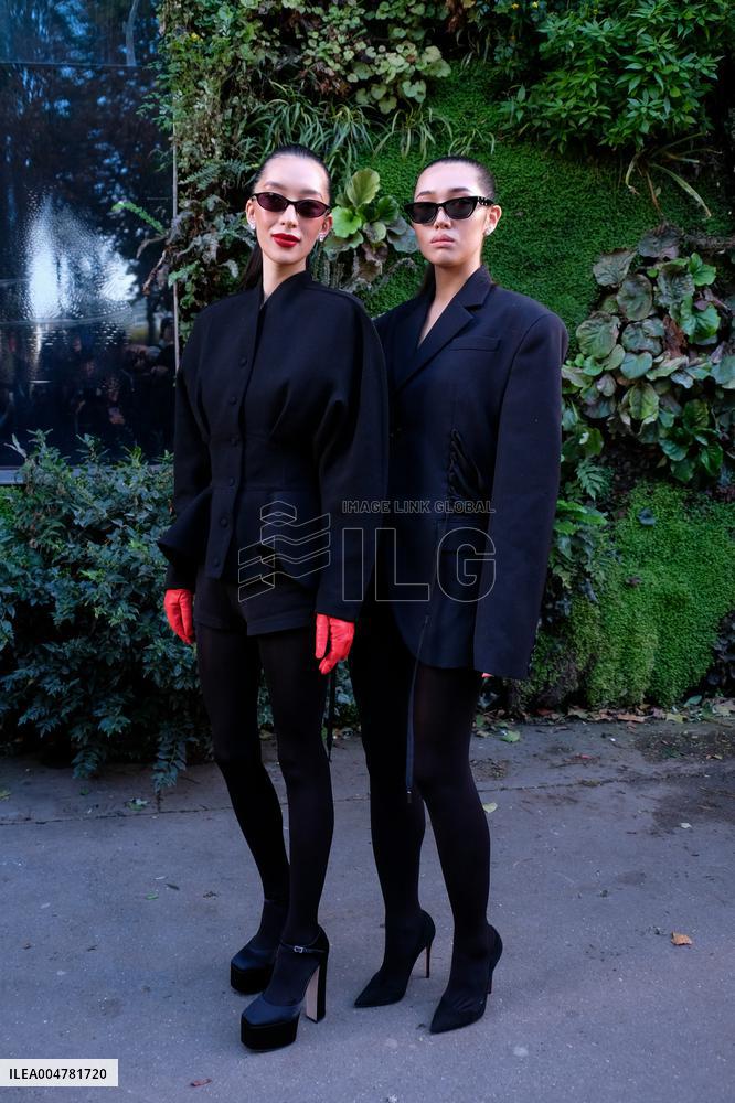 PFW - Jean Paul Gaultier Outside Arrivals