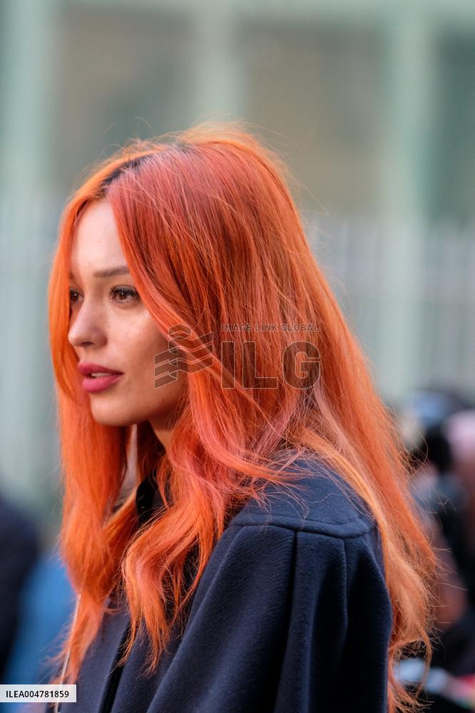 PFW - Chloe Outside Arrivals