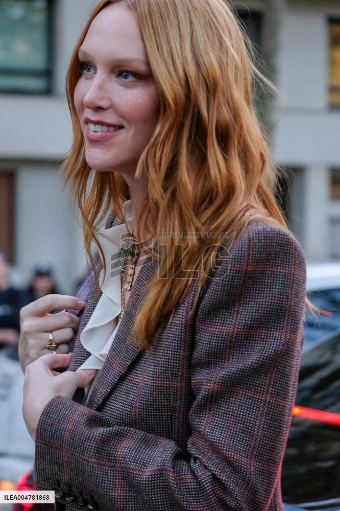 PFW - Chloe Outside Arrivals