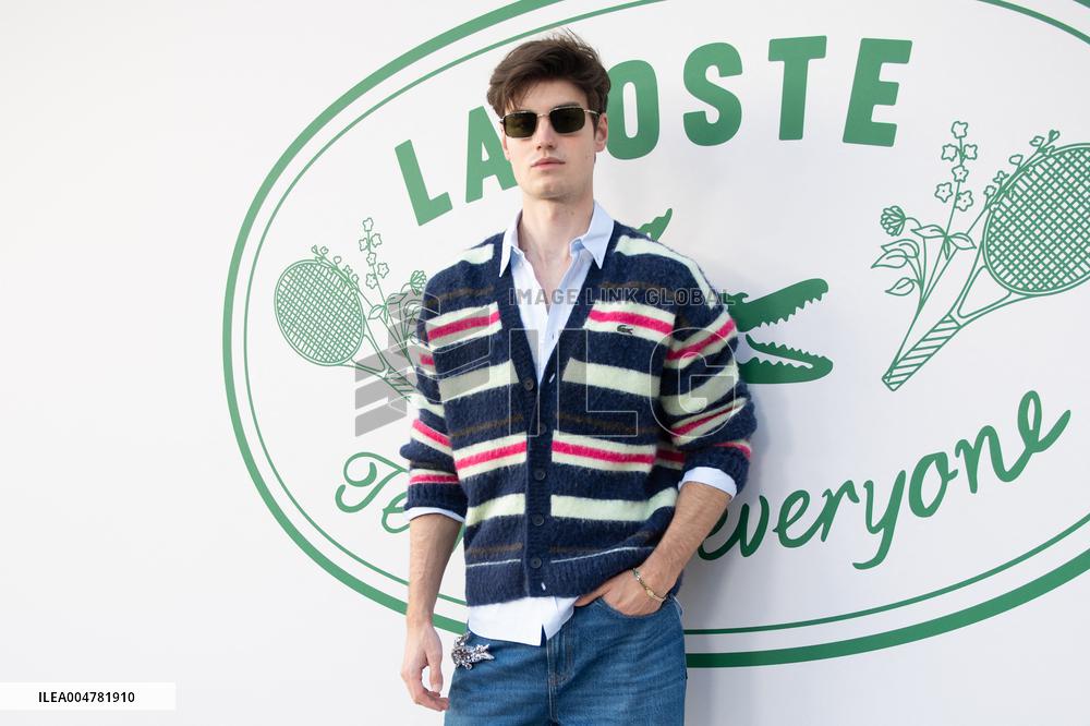 PFW Lacoste Photocall