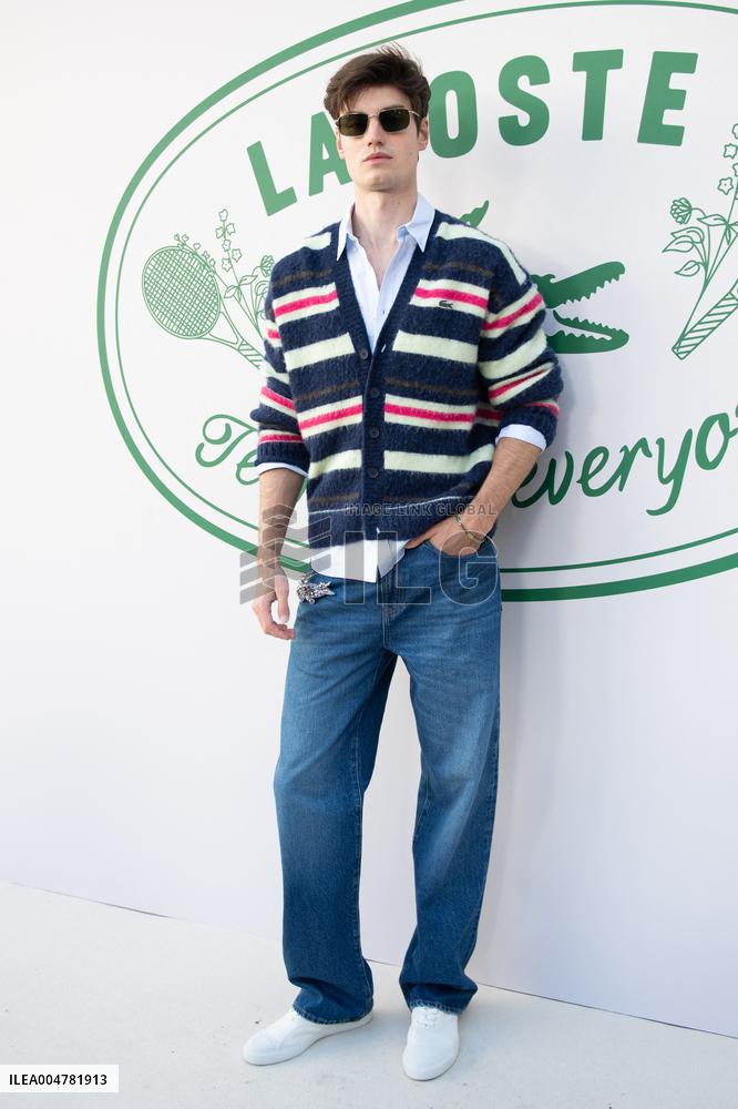 PFW Lacoste Photocall
