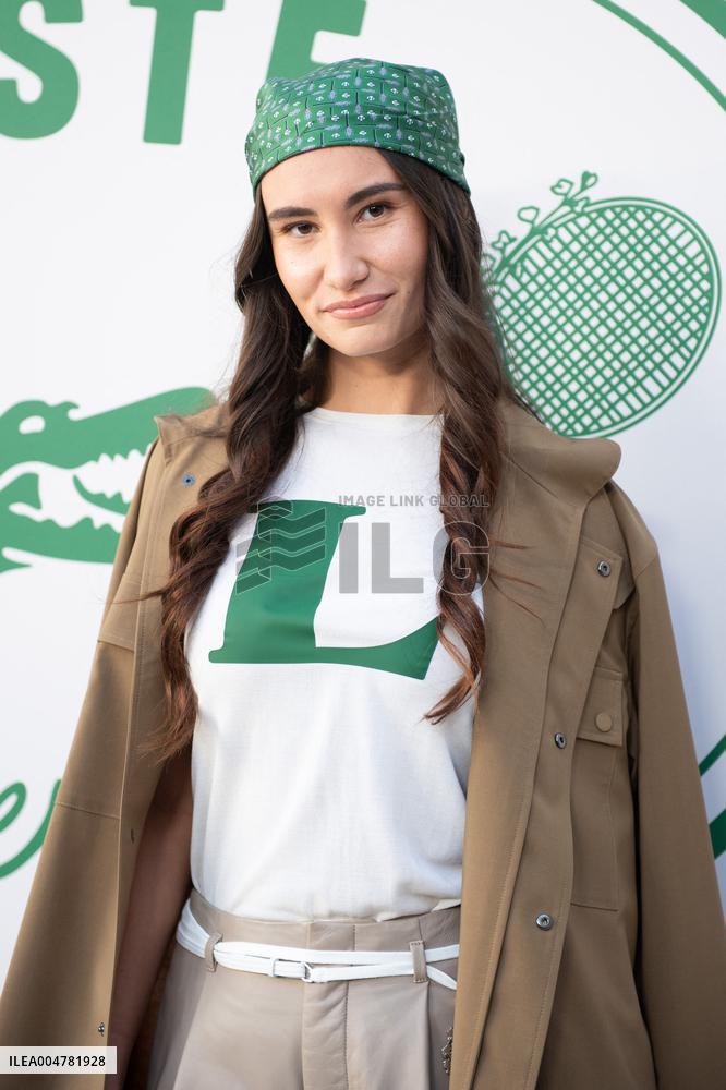 PFW Lacoste Photocall