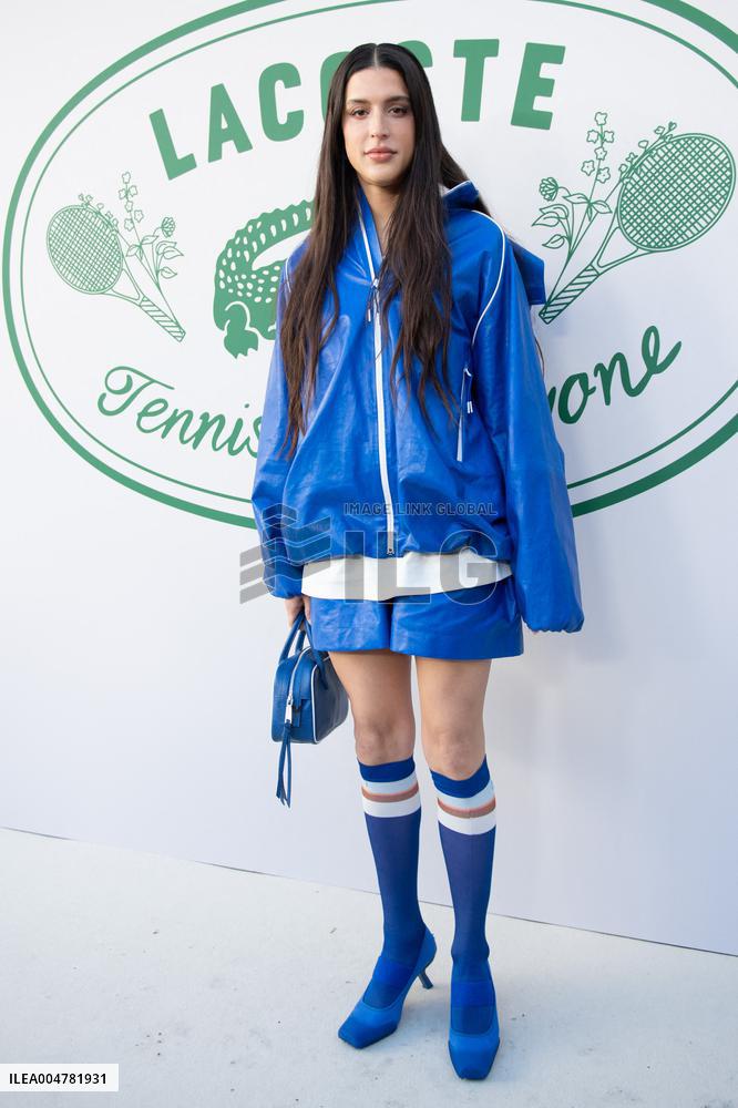 PFW Lacoste Photocall