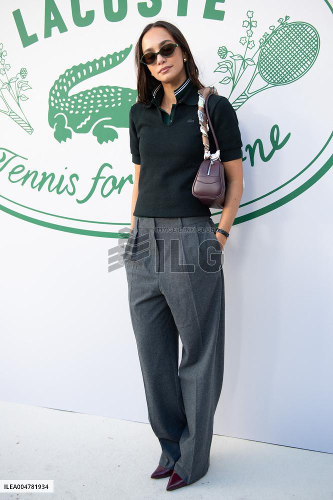 PFW Lacoste Photocall