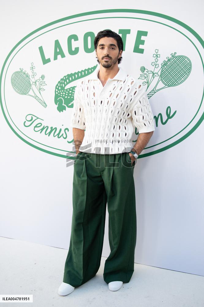 PFW Lacoste Photocall
