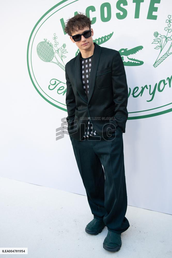 PFW Lacoste Photocall