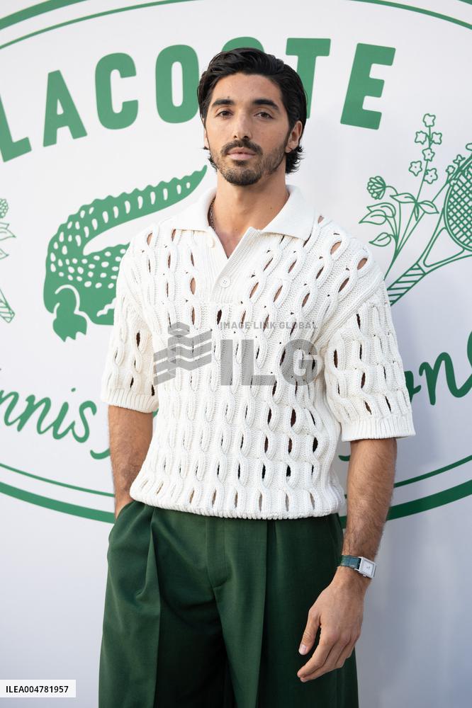 PFW Lacoste Photocall
