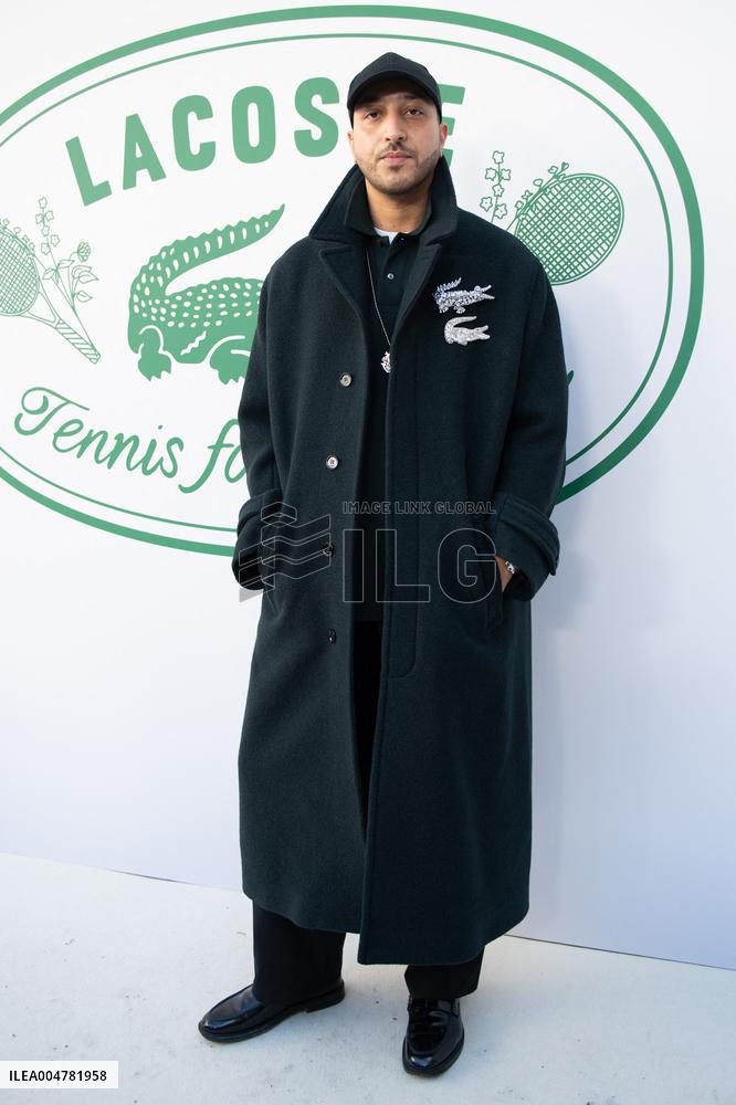 PFW Lacoste Photocall