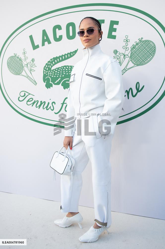 PFW Lacoste Photocall