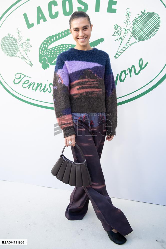 PFW Lacoste Photocall