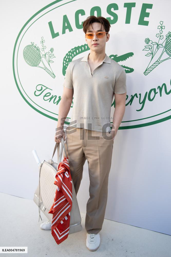 PFW Lacoste Photocall