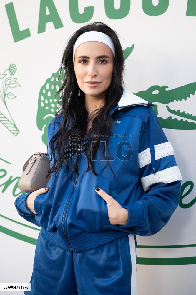 PFW Lacoste Photocall