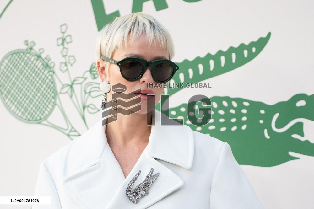 PFW Lacoste Photocall