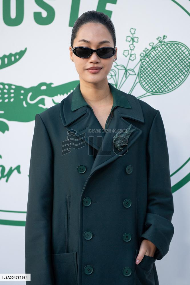 PFW Lacoste Photocall