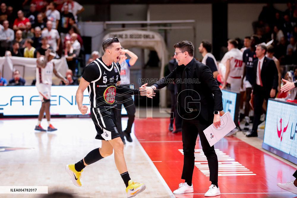 BASKET - Serie A - Una Hotels Reggio Emilia vs APU Old Wild West Udine