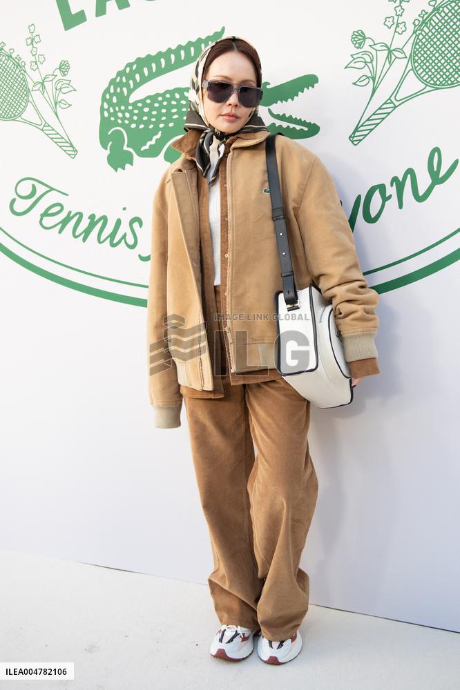 PFW Lacoste Photocall