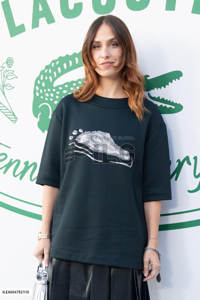 PFW Lacoste Photocall