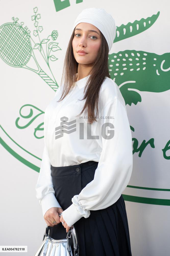 PFW Lacoste Photocall