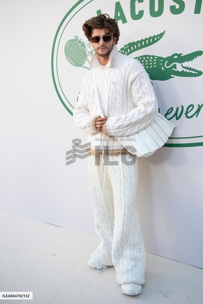PFW Lacoste Photocall