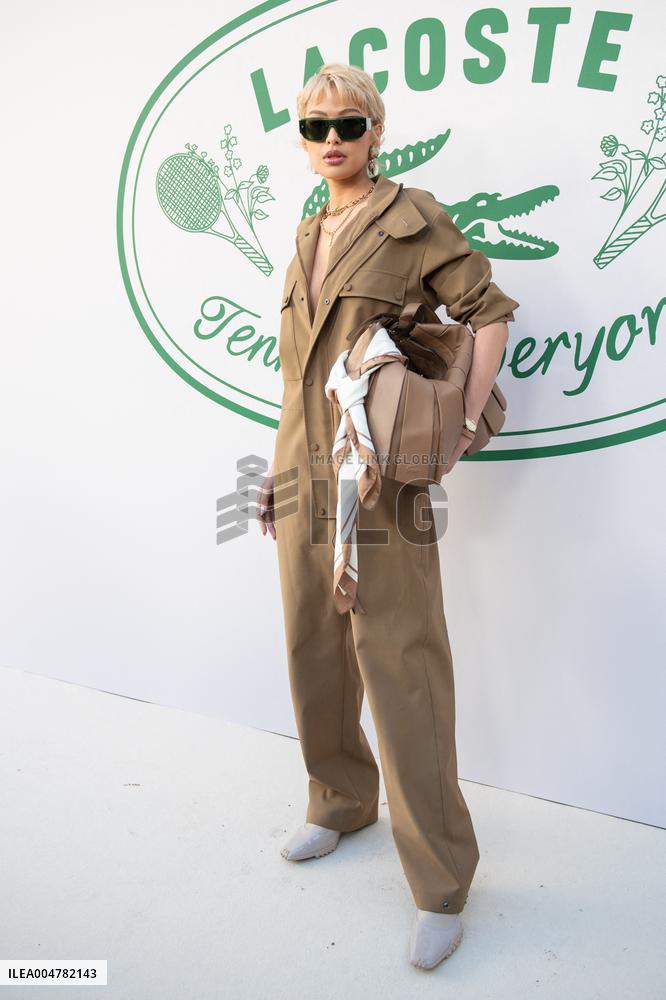 PFW Lacoste Photocall