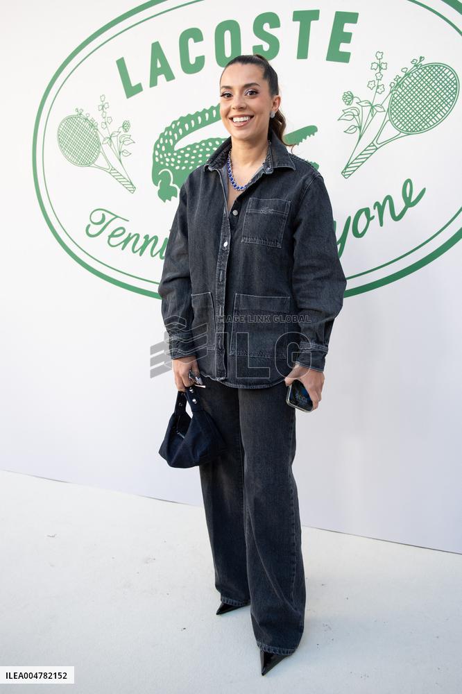 PFW Lacoste Photocall
