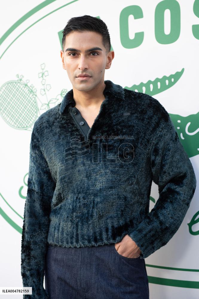 PFW Lacoste Photocall