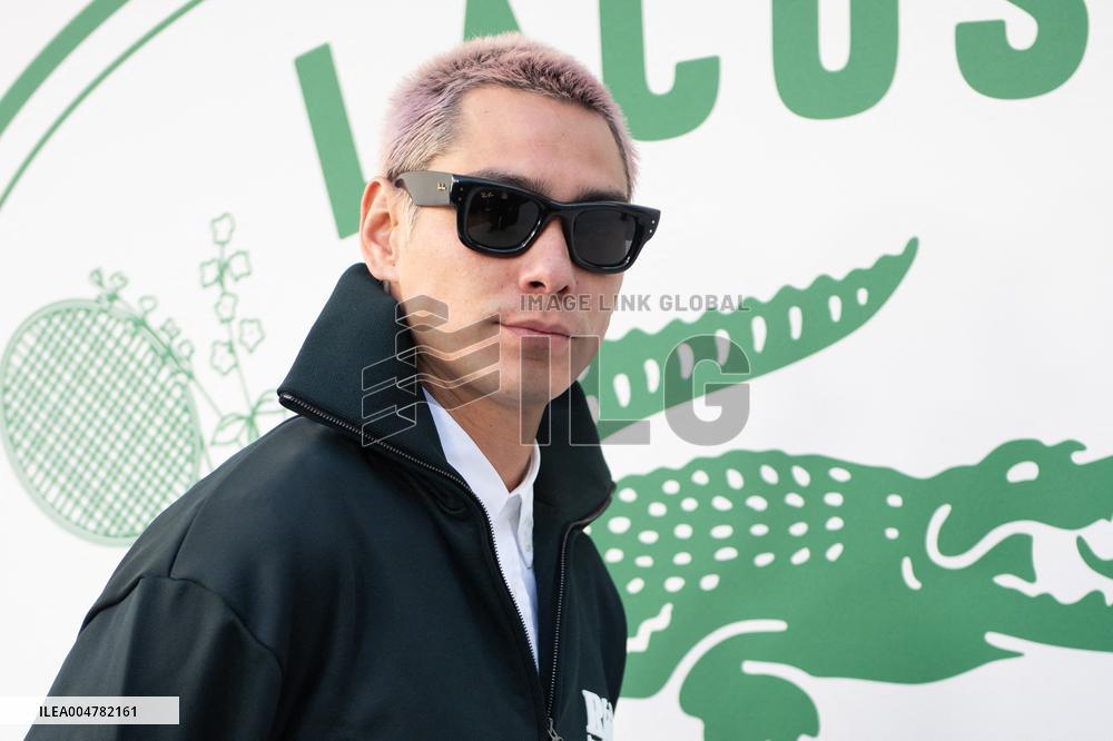 PFW Lacoste Photocall