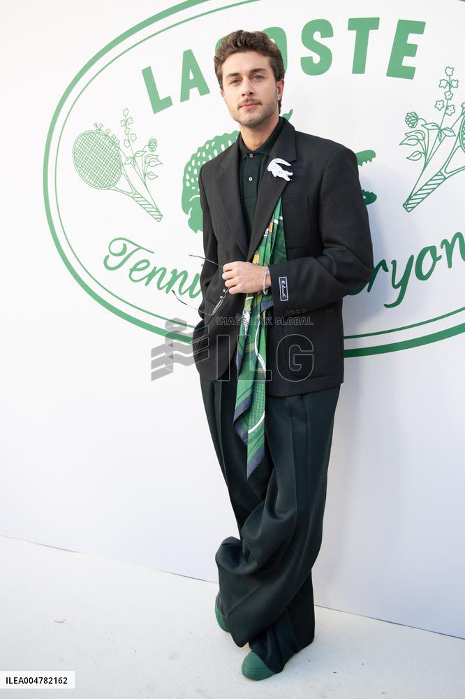 PFW Lacoste Photocall