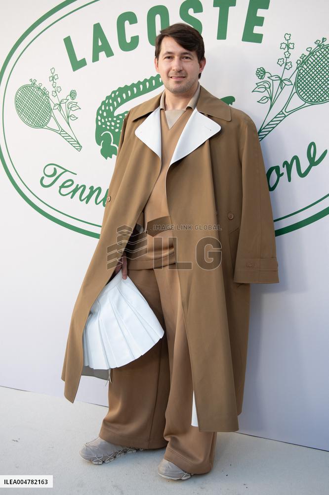 PFW Lacoste Photocall