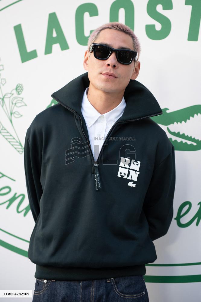 PFW Lacoste Photocall