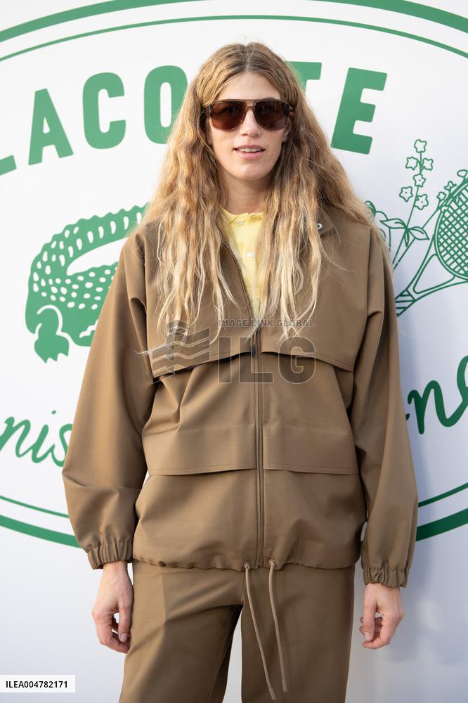 PFW Lacoste Photocall